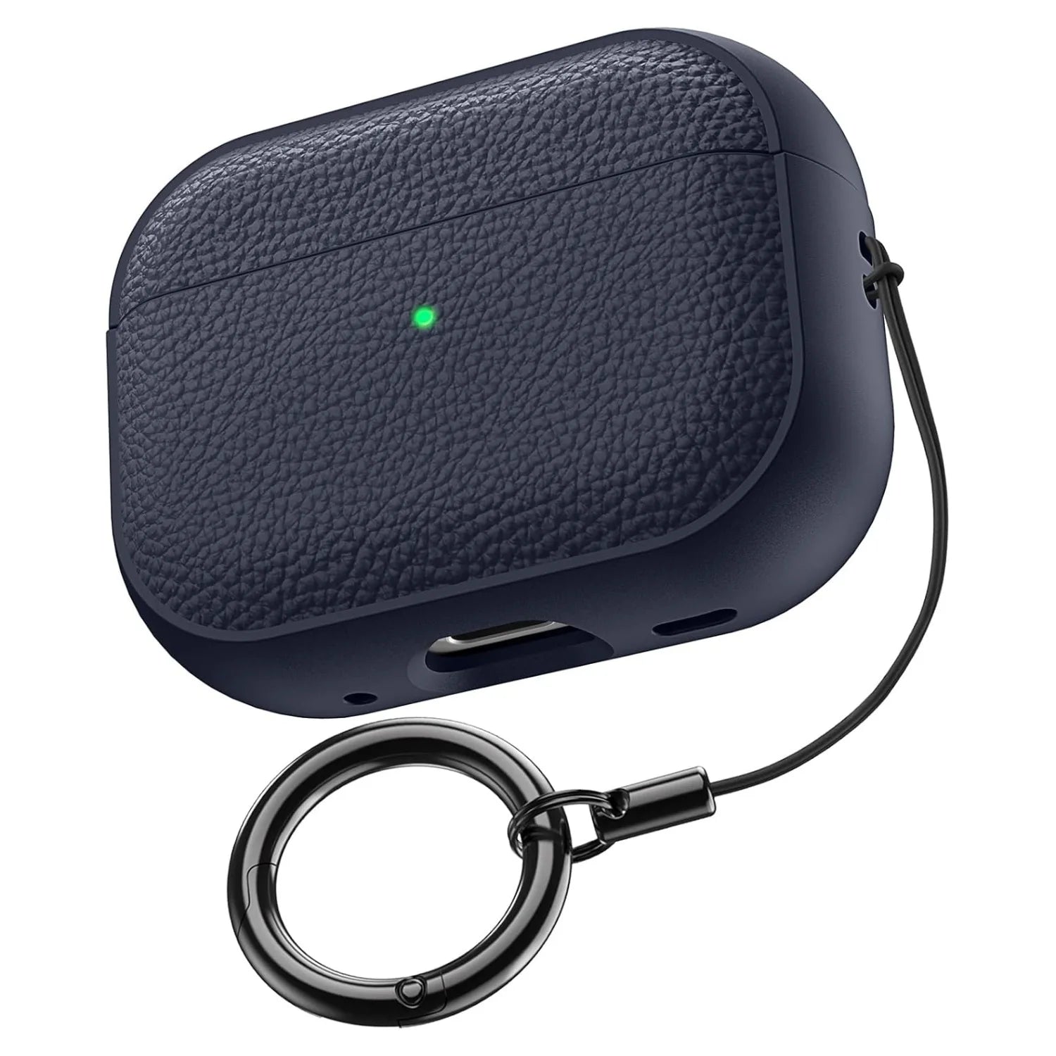 AirPods Pro 3 TPU Leather Case with Lanyard Protective Cover for AirPods 1–4 Pro 2