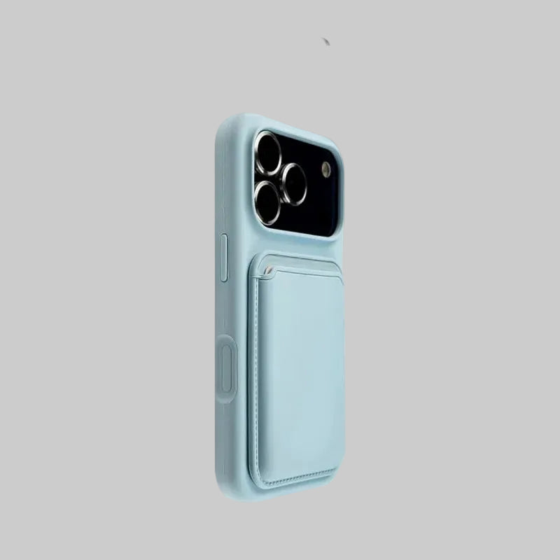 Liquid Shockproof Card Holder iPhone Case