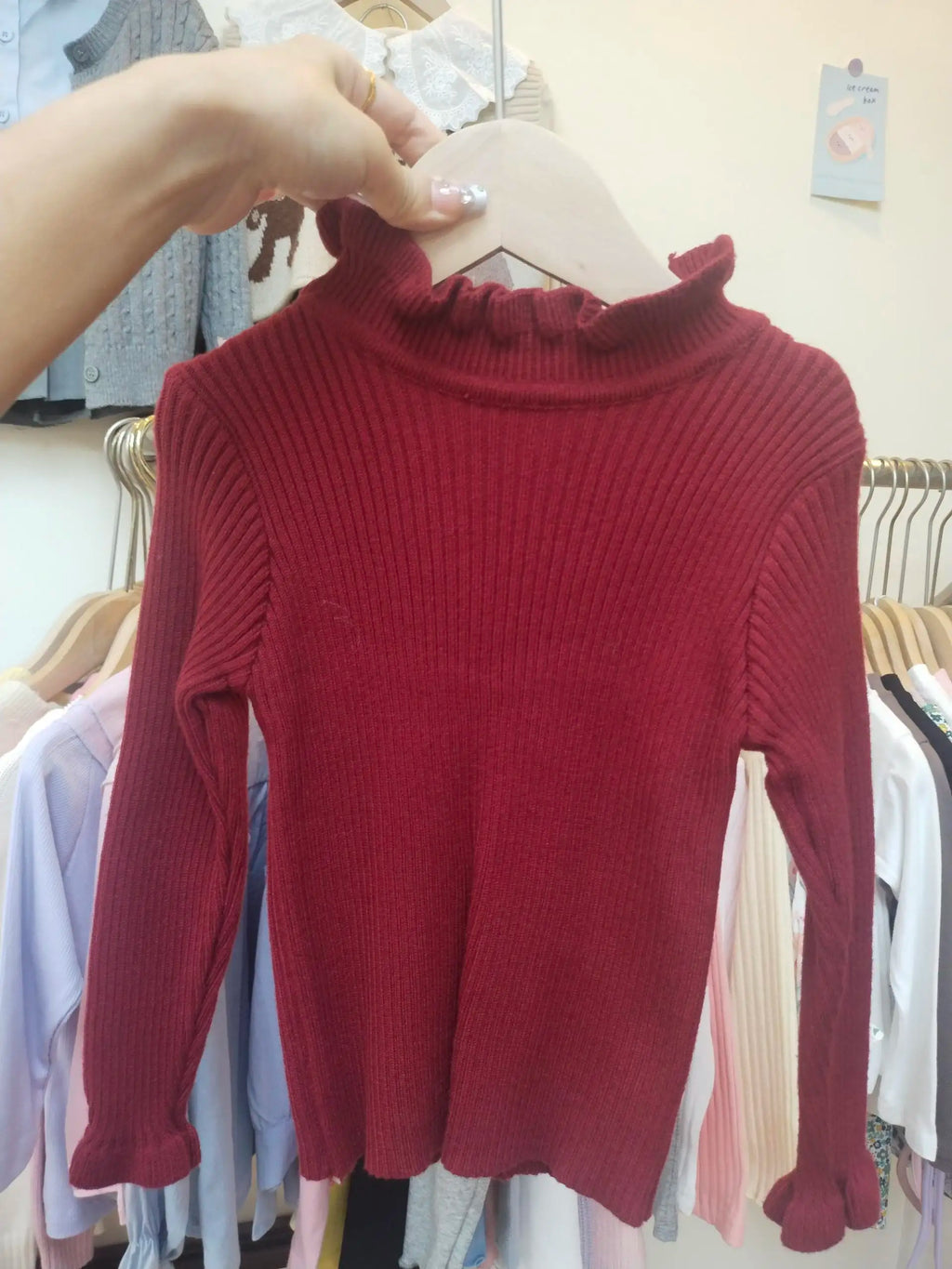Baby Boys Girls Cotton Knit Sweater Long Sleeve Pullover 0 to 7 Years