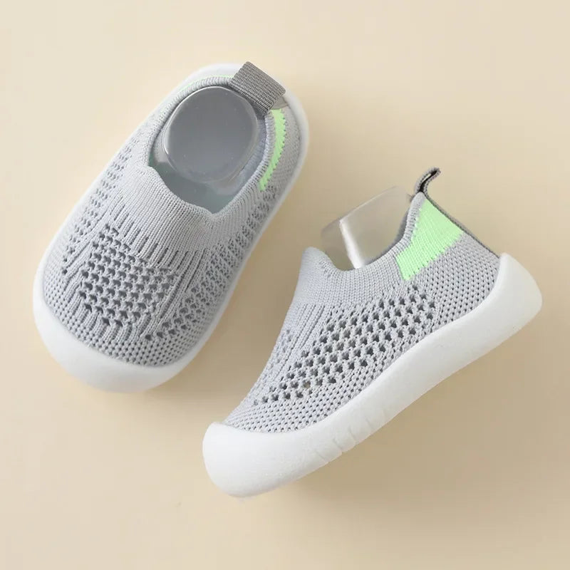 Kids Breathable Mesh Walking Shoes Soft Sole 1 3 Years