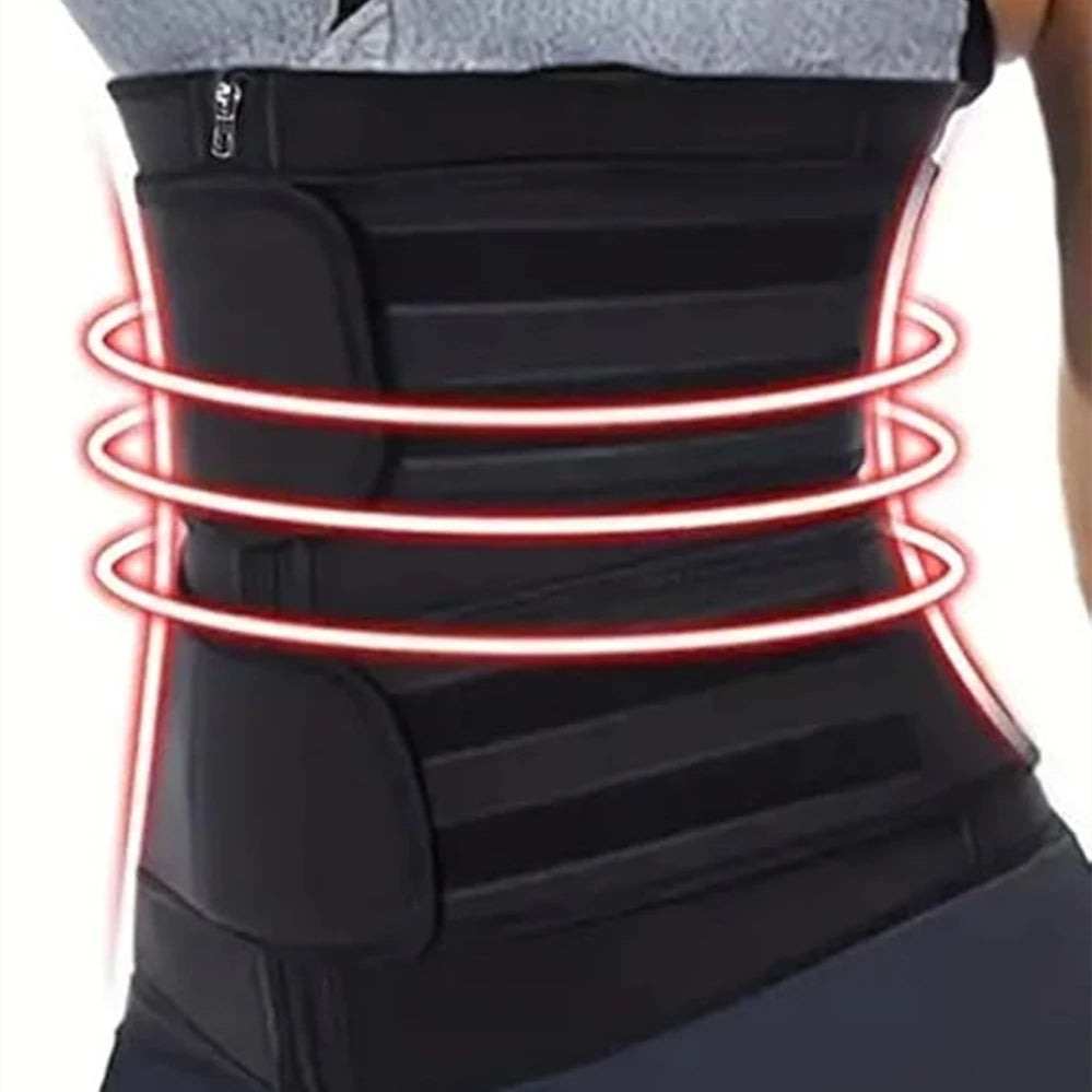 Women Slim Waist Belt Belly Shaper Tummy Control Postpartum Waist Trainer Elastic Slimming Belt