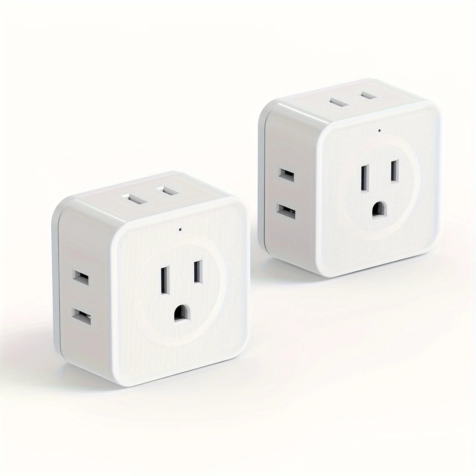 US Plug Outlet Expander 5 AC Multi Outlet Splitter Compact for Travel Home Office
