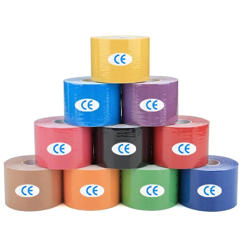 Kinesiology Tape Muscle Support Athletic Sports Tape Pain Relief Waterproof Gym Tape