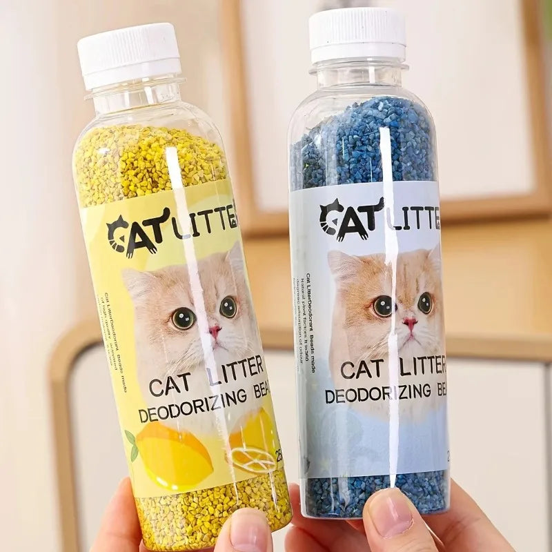 Cat Litter Deodorizer Beads – Odor Eliminator for Fresh, Clean Litter Boxes