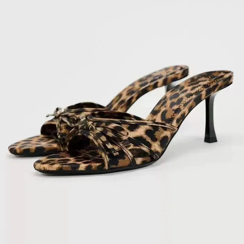 Women Slim High Heel Sandals Summer Dress Shoes