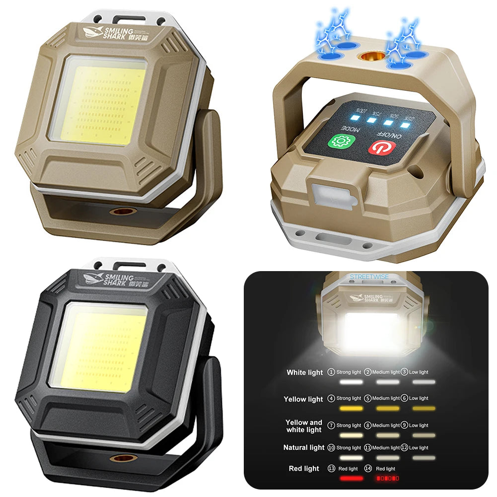 COB LED Work Light Rechargeable