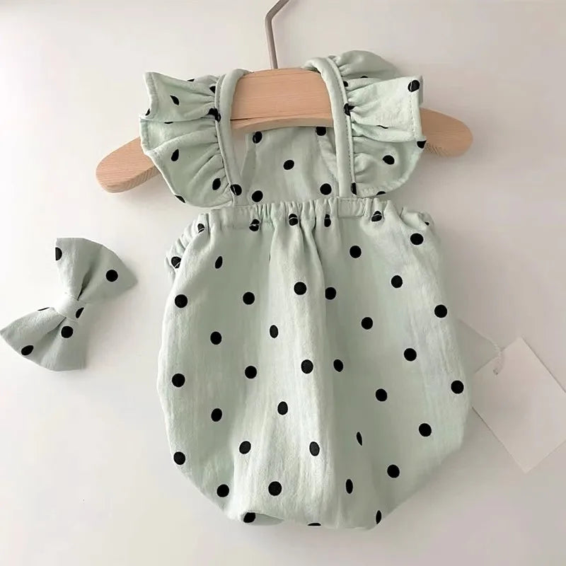 Cute Polka Dot Pet Dress Summer Puppy Skirt for Small Dogs and Cats
