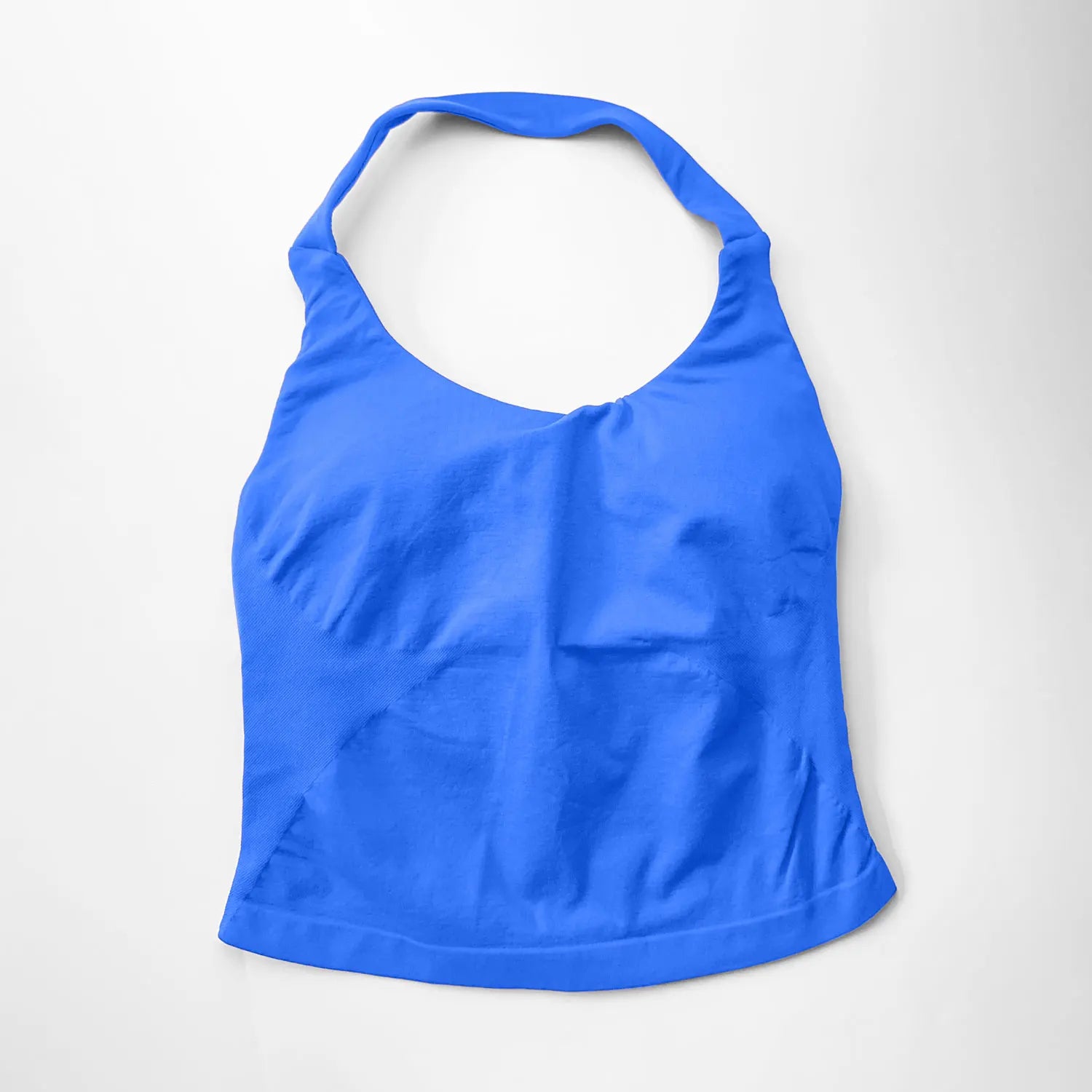 Women Halter Gym Top Seamless Fitness Yoga Tank Workout Activewear