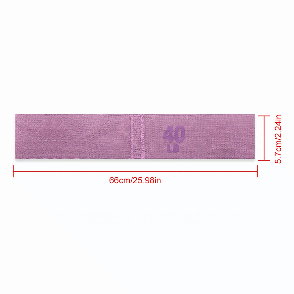 Fabric Resistance Bands Set Yoga Pilates Hip Circle Workout Loop Bands Gym Training