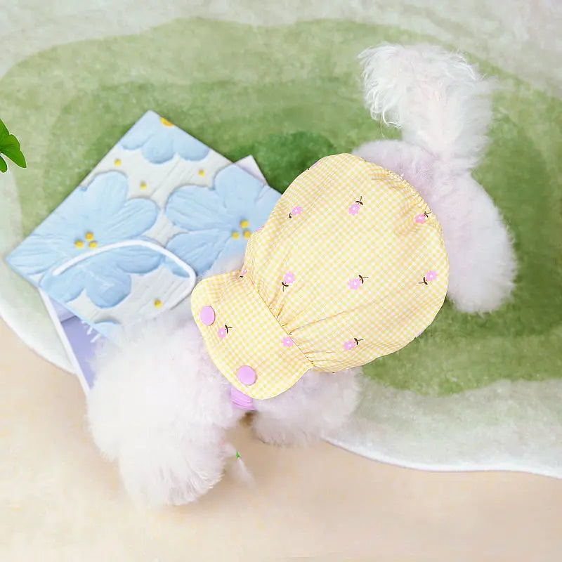 Small Dog Dress Lace Bow Puppy Summer Outfit Chihuahua Dog Costume Vest
