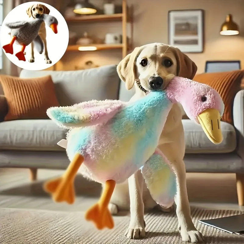 50cm Soft Duck Plush Toy for Dogs and Cats