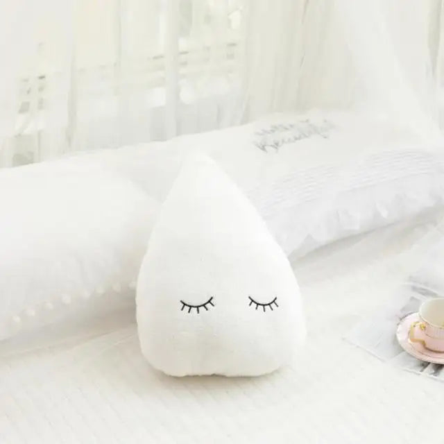 Cloud Moon Star Plush Pillow for Kids Room Decor