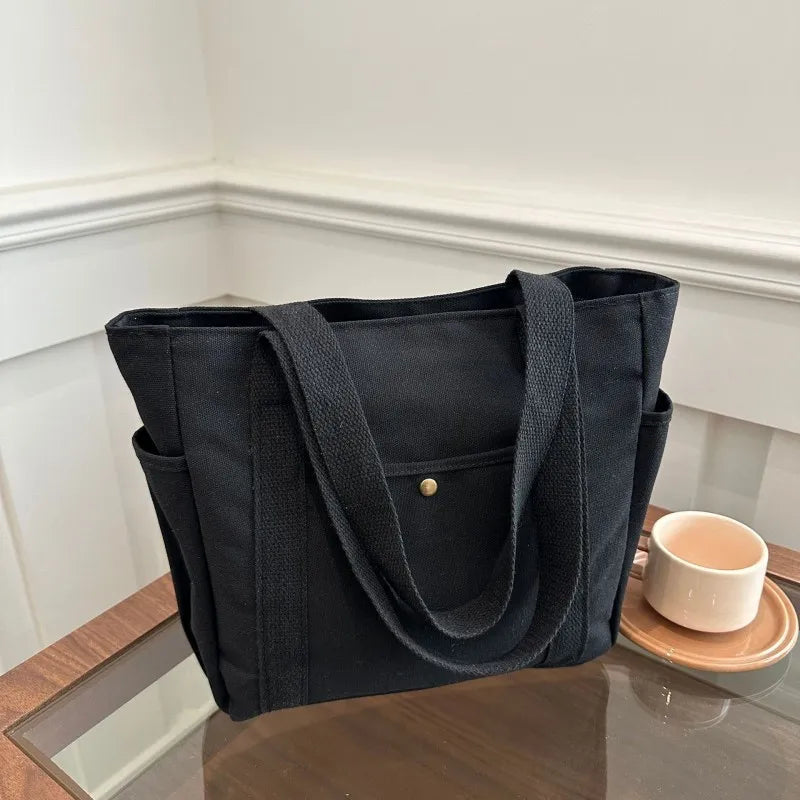 Homefish Capacity Canvas Tote Bags