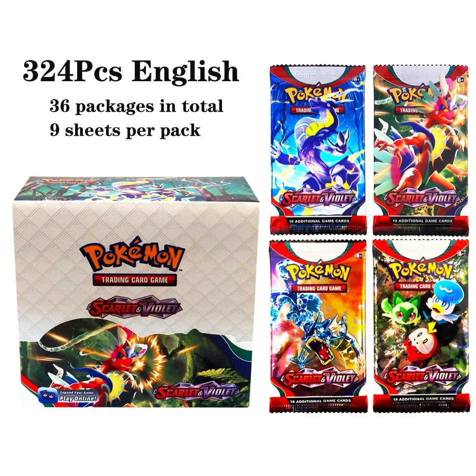 324PCS Pokémon Fusion Strike Booster Box 36 Packs