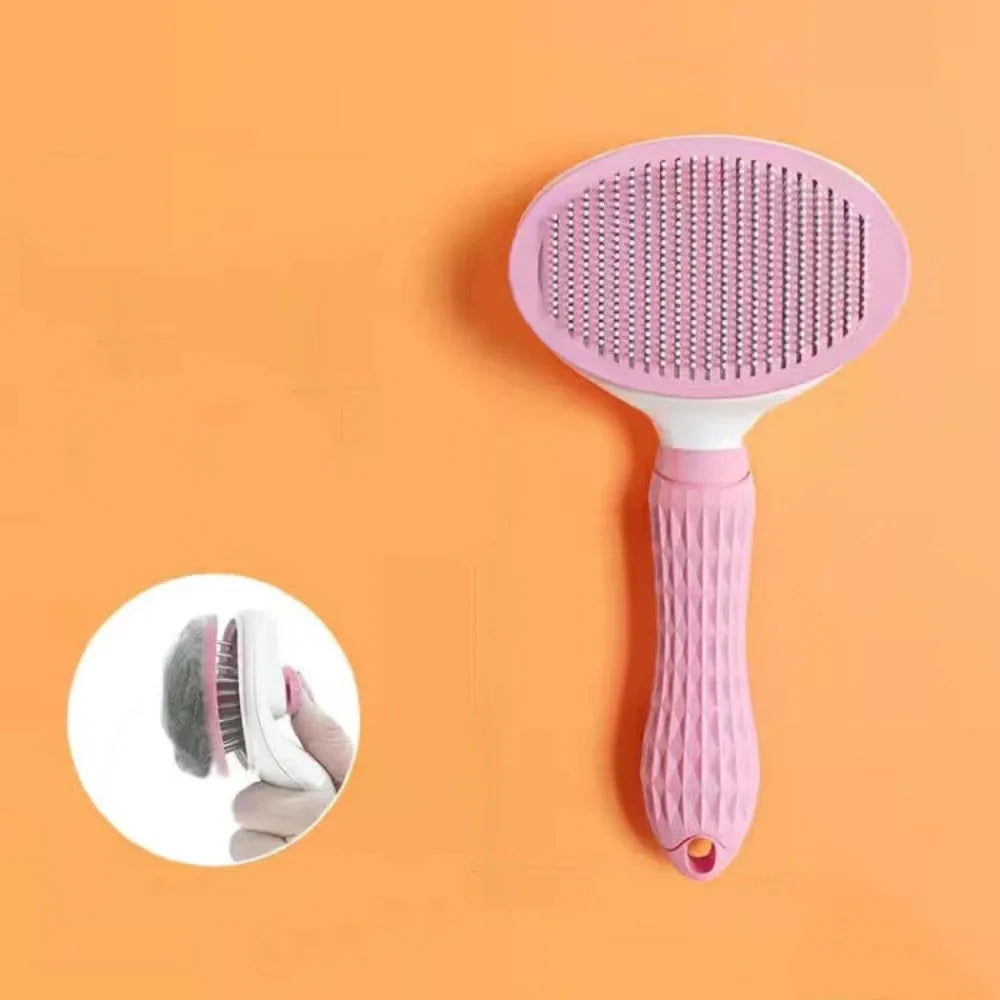 Stainless Steel Pet Grooming Brush for Dogs and Cats