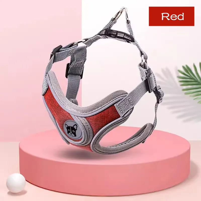 Reflective Mesh Dog Harness Vest for Small Large Dogs Cats