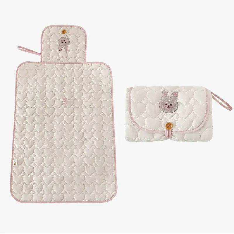 Foldable Baby Diaper Changing Pad Waterproof Travel Nappy Mat for Newborns
