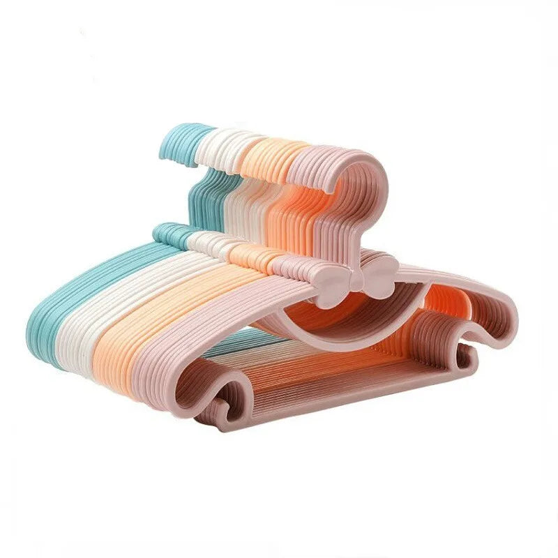 Baby Clothes Hangers Windproof Kids Clothing Organizer