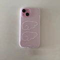 Korean Stars Angel Wing Y2K Matte iPhone Case