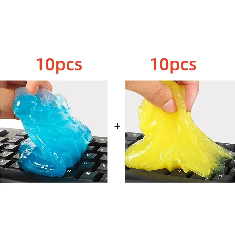 Car Cleaning Gel – Magic Dust Remover for Dashboard, Keyboard & Air Vents