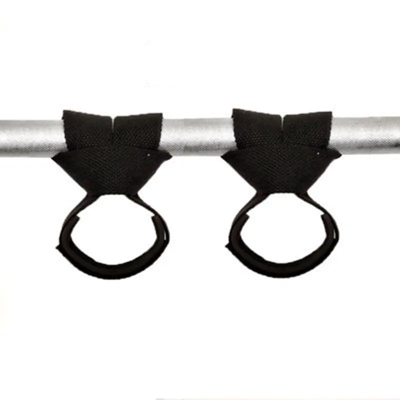 Weight Lifting Wrist Straps Deadlift Barbell Grip Support Gym Training Wraps