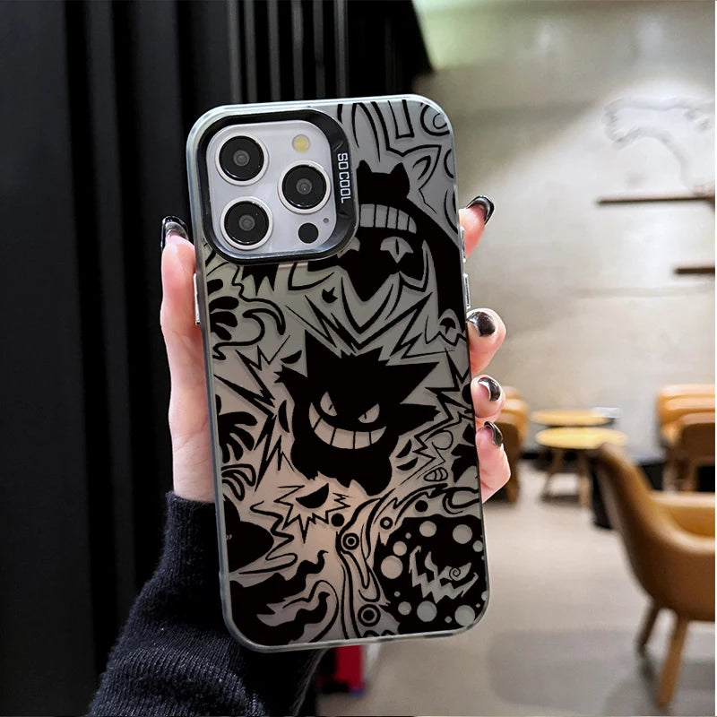 Anime Gengar Hard Shockproof iPhone Case