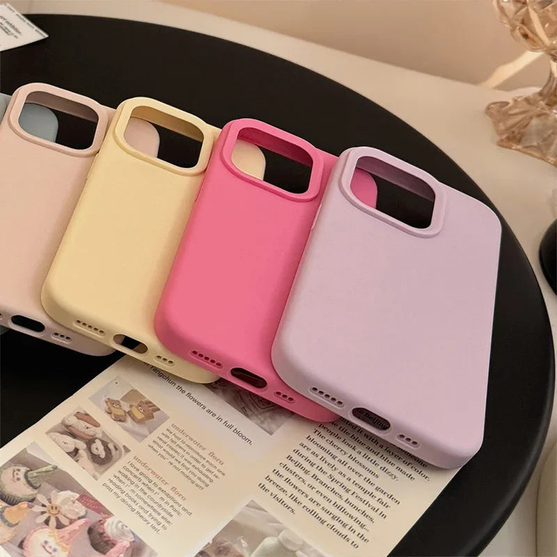 Silicone Shockproof Slim Soft iPhone Case