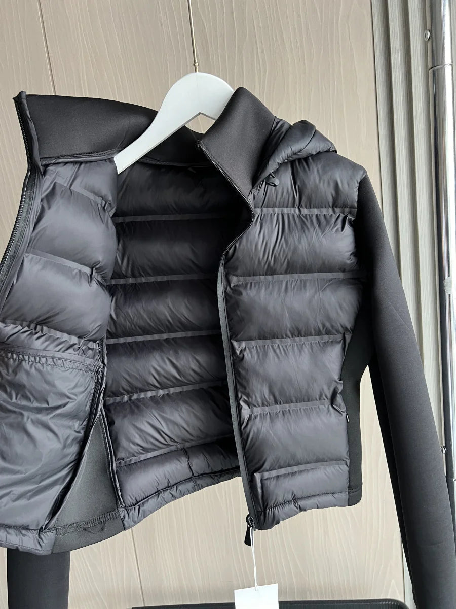 Women Lightweight Hooded Down Jacket Winter Coat