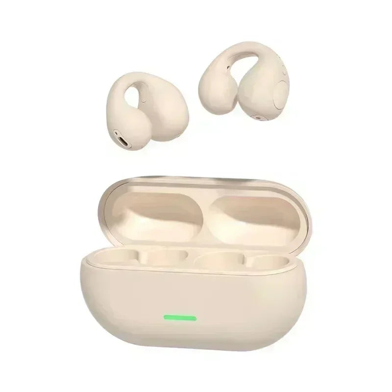 T75 Bluetooth 5.3 Bone Conduction Earbuds Wireless Sports Gaming Headset