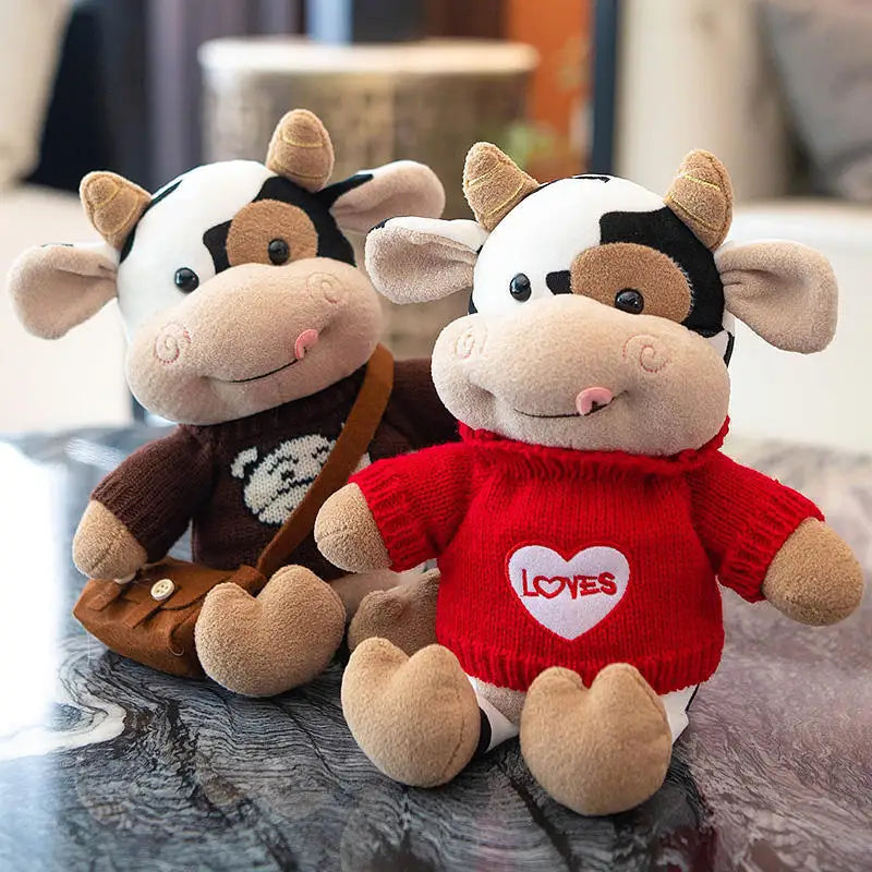 Cute Cow Plush Toy for Kids Birthday Gift