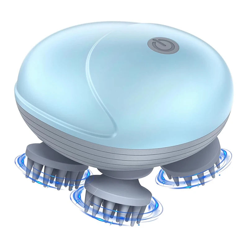 Electric Scalp Head Massager for Neck Shoulder Body