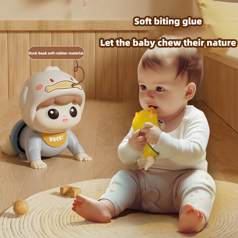 Musical Crawling Baby Toy for Tummy Time 0 1 Years