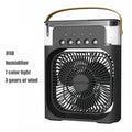 Portable Air Cooler with Humidifier – 3-in-1 Mini Cooling Fan with LED Night Light
