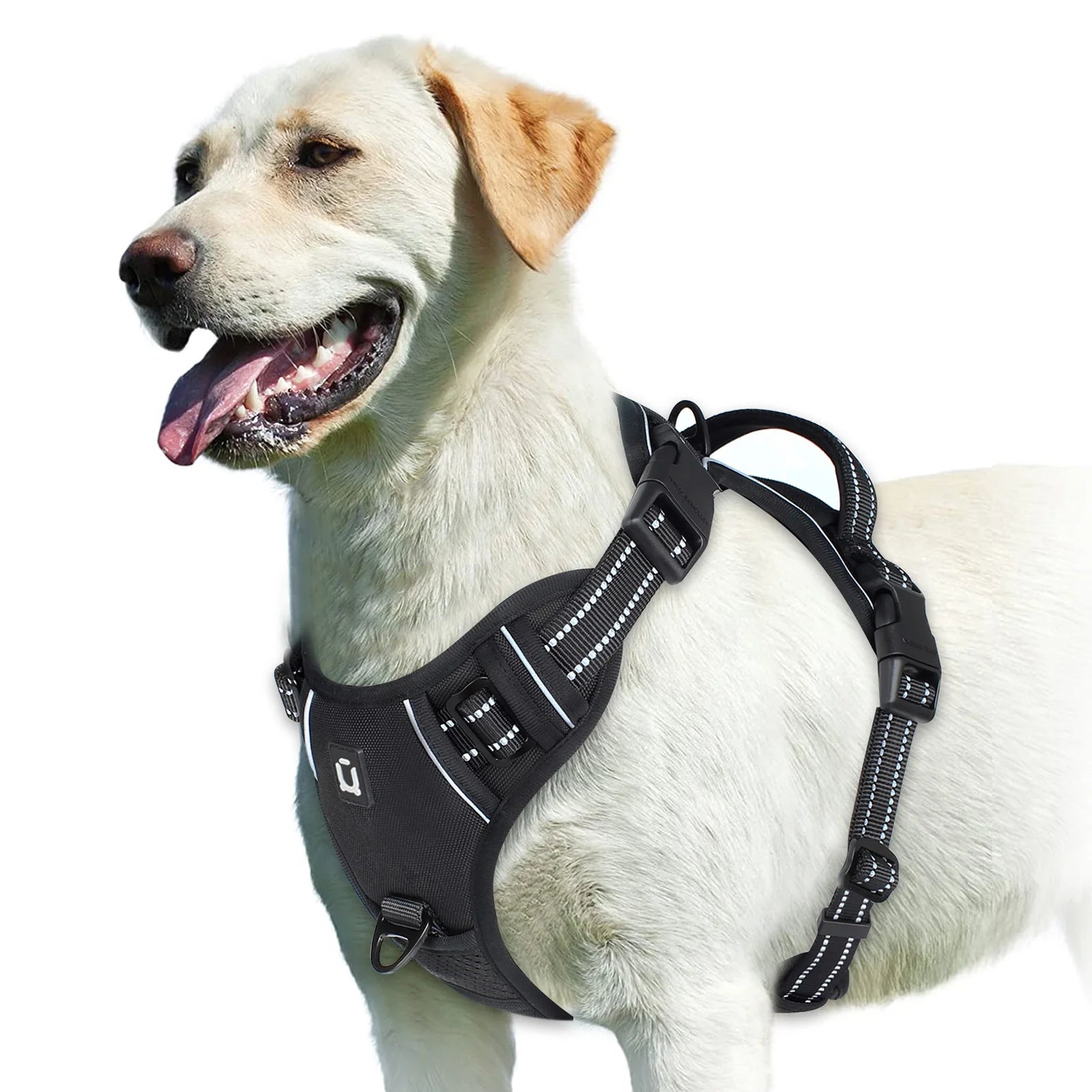 No Pull Dog Harness Adjustable Padded Pet Vest with Control Handle