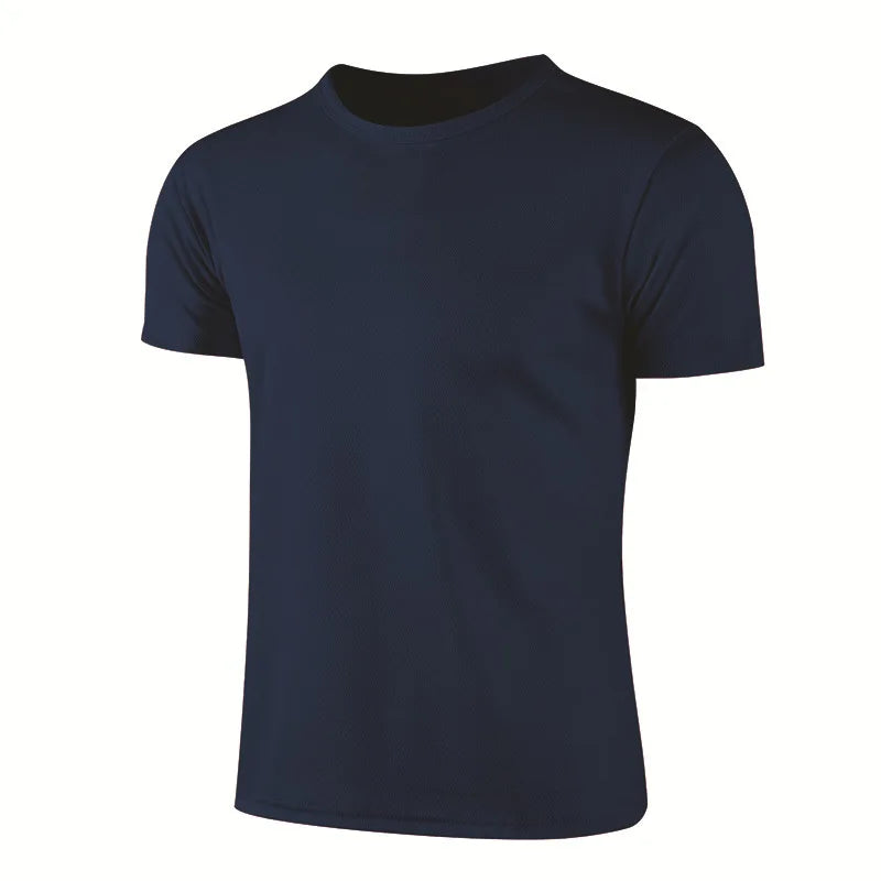 Quick Dry Sports T Shirt Men Women Breathable Gym Running Fitness Tee