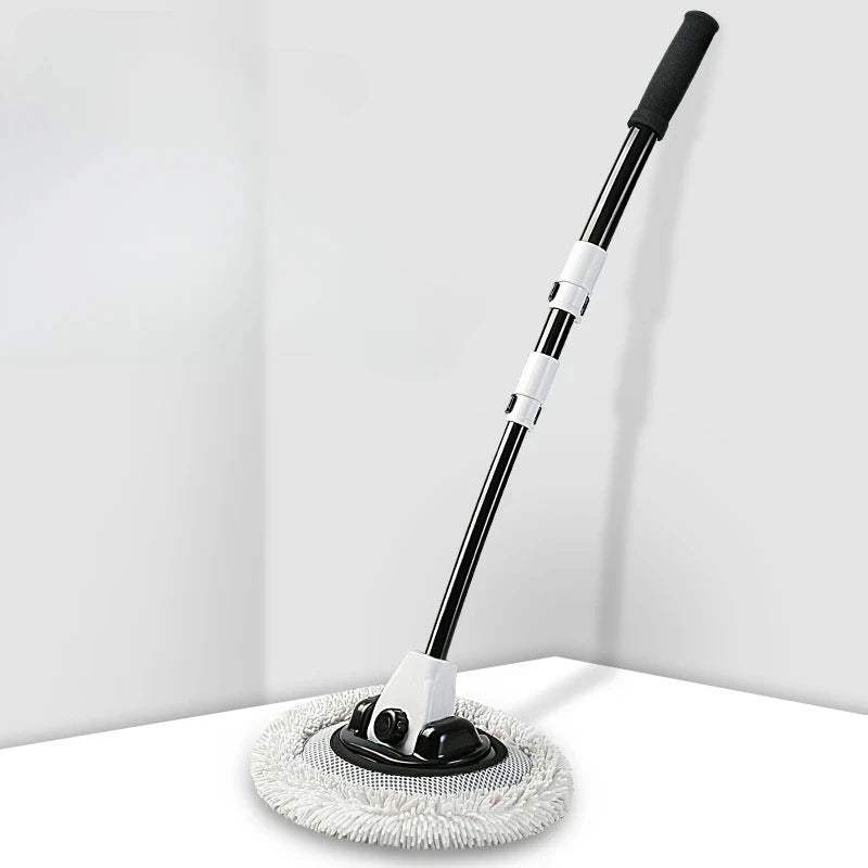 Telescopic Car Wash Brush – 360° Rotating Mop with Long Handle for Easy Car Cleaning