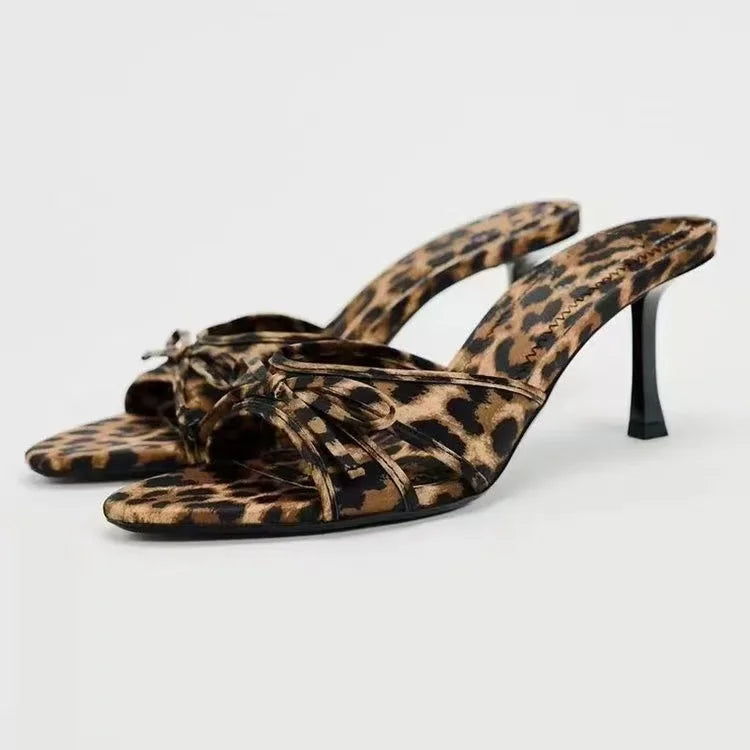 Women Slim High Heel Sandals Summer Dress Shoes