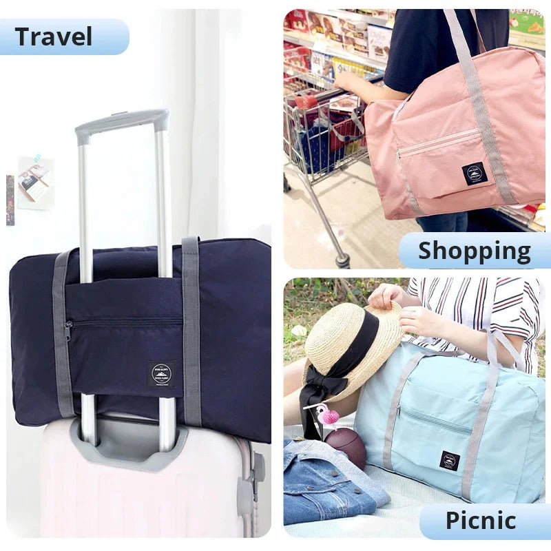 Folding Travel Storage Bag Large Capacity Luggage Handbag