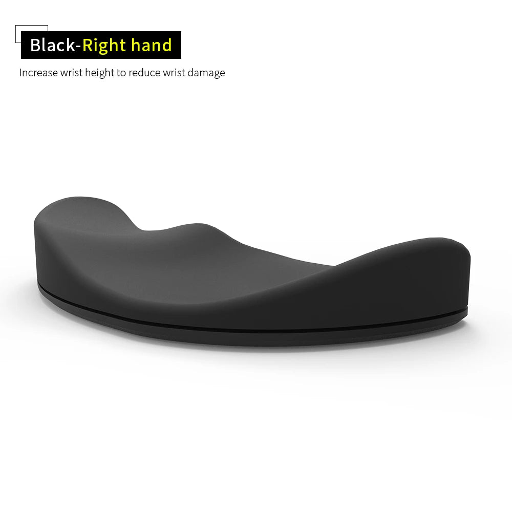 Left Hand Silicone Wrist Rest Pad for Logitech MX Master 3S Ergonomic Palm Support Mat