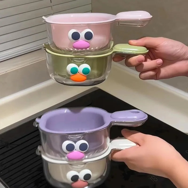 Double Layer Hanging Fruit Washing Drain Basket Kitchen Organizer