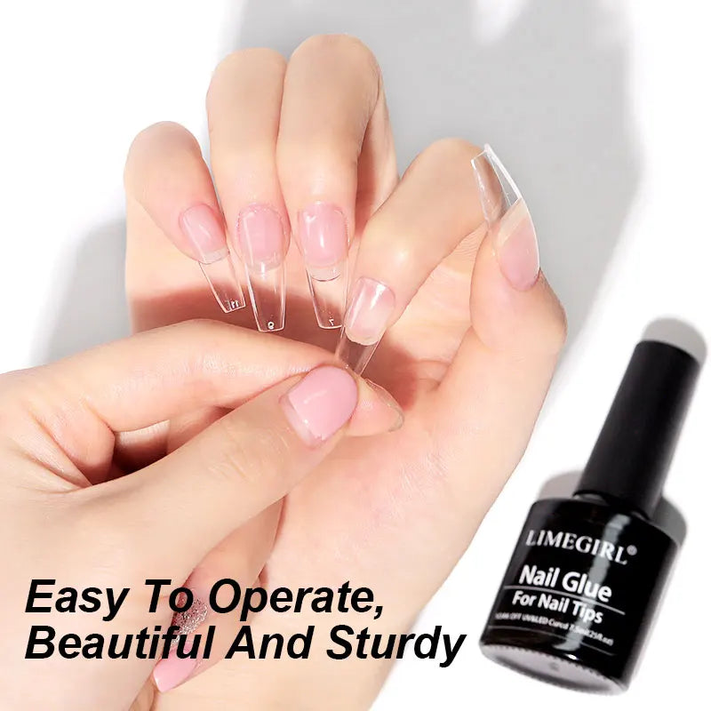 Nail Glue Gel – Strong Hold UV Gel Adhesive for Nail Tips & Press-On Nails
