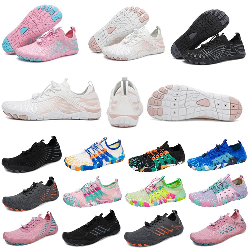Barefoot Water Shoes Quick Dry Anti Slip Aqua Shoes for Men Women Beach Swim Sneakers