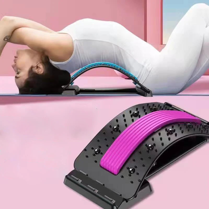 Back Stretcher Spine Support Multi Level Pain Relief Back Cracker Board