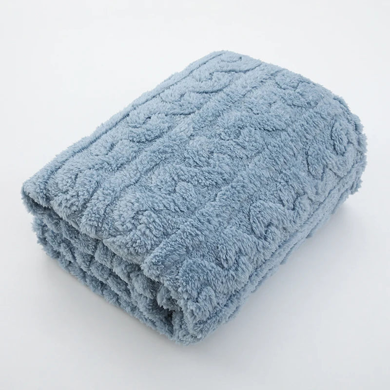 Baby Coral Fleece Blanket Ultra Soft Warm Nursery Bedding