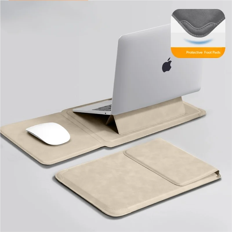Laptop Sleeve Case with Stand 13-16 Inch MacBook HP Dell Protective Bag