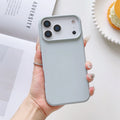 Matte Candy Color Liquid Silicone Shockproof iPhone Case