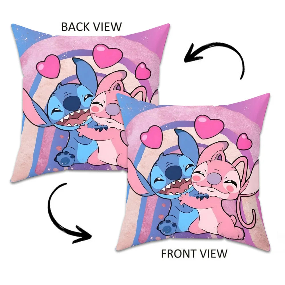 Stitch Decorative Pillowcase Home Decor Cushion Living Room Gift