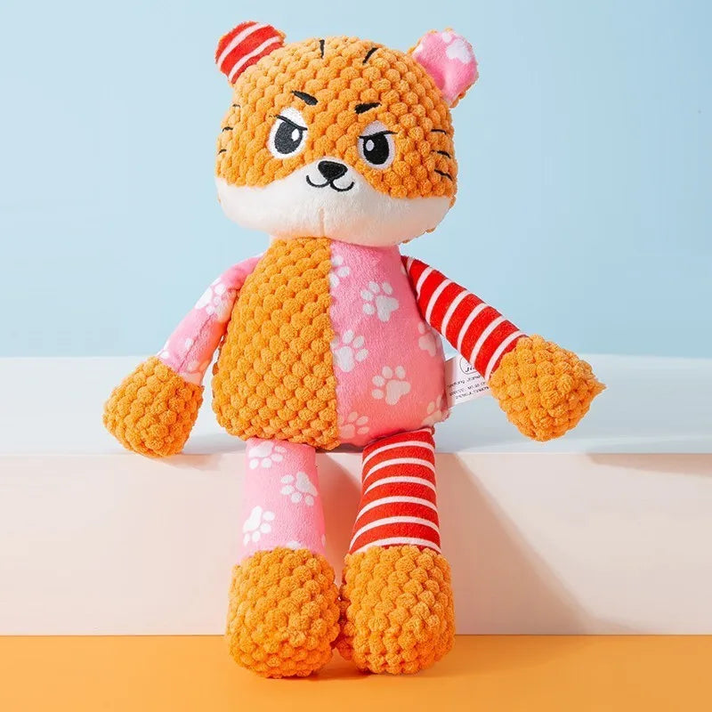 Interactive Squeaky Plush Chew Toy for Dogs and Cats