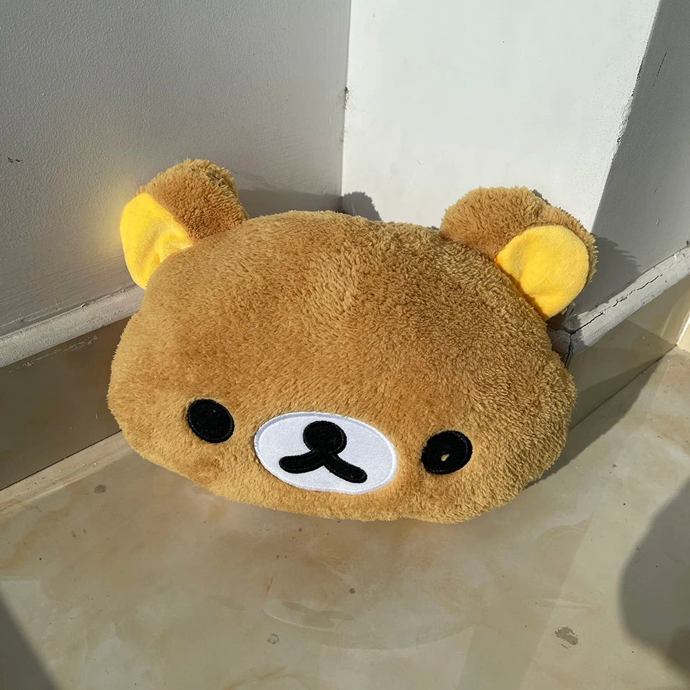 Rilakkuma Plush Hand Warmer Pillow Soft Bear Cushion