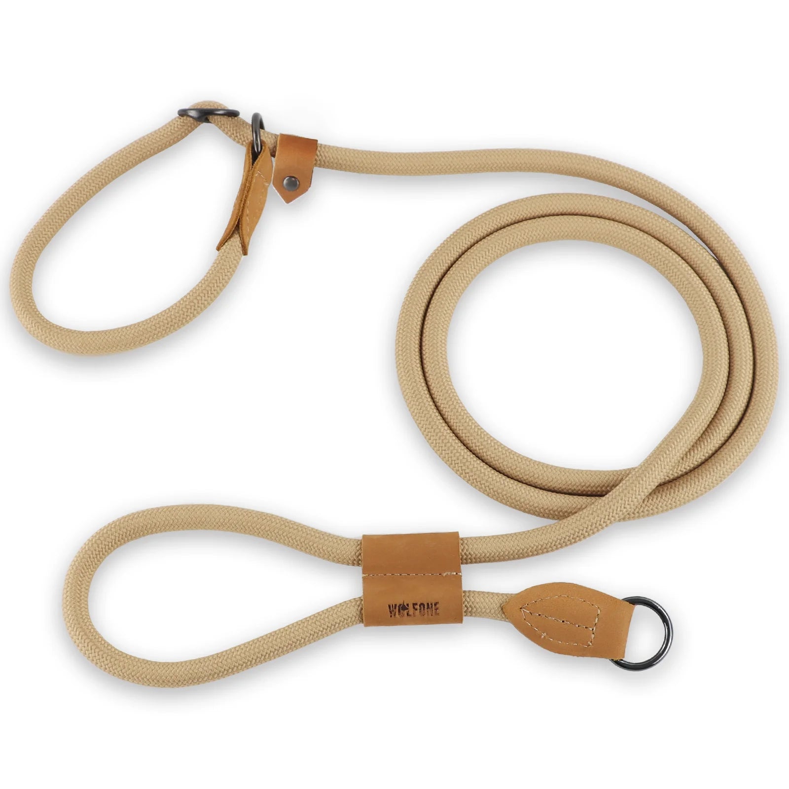 Adjustable P Shape Dog Leash Hands Free Traction Rope for Running Walking